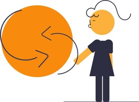 扁平化矢量人物插画