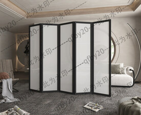 实木屏风 折屏