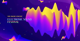 科技抽象纹理背景展板