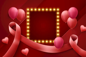 红色喜庆节日背景