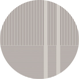 几何条纹圆形地毯图案设计