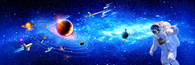 宇宙星球宇航员