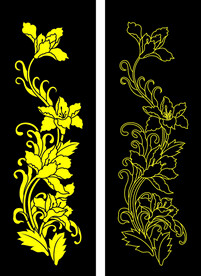 矢量花纹装饰图案