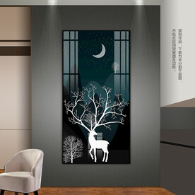 抽象玄关装饰画卧室客厅艺术挂画