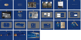 英式地产豪宅提案秀稿飞机稿VI