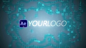 网络科技公司LOGO展示片头