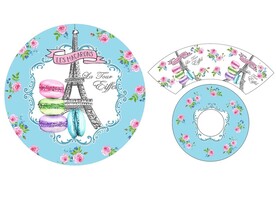 陶瓷10寸盘子杯蝶花纸设计