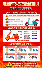 社区街道电动车安全宣传