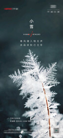地产节气小雪微单