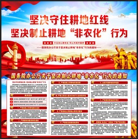 坚决制止耕地非农化行为