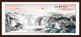 国画山水画