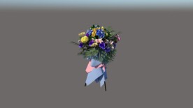 开业花篮su模型