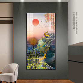 客厅沙发背景画玄关装饰画卧室画