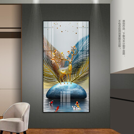 抽象挂画客厅玄关床头装饰画壁画