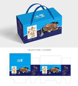 红膏呛蟹包装