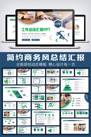 2022年终总结汇报PPT模板