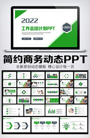 2022年终总结汇报PPT模板