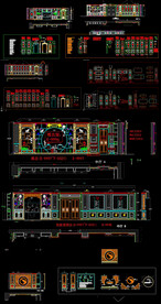 全屋定制整木家装CAD施工图
