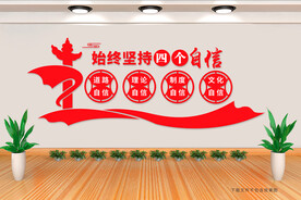 始终坚持四个自信