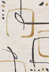 北欧简约抽象地毯