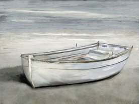 装饰画 晶瓷画 独木舟