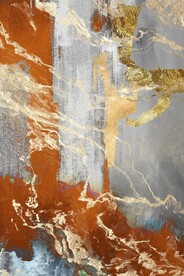 抽象油画流淌肌理玄关