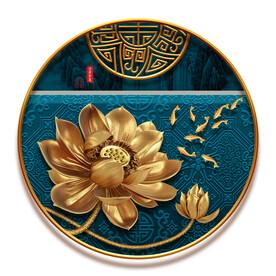 装饰画 抽象画 荷花