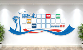 企业员工风采照片墙