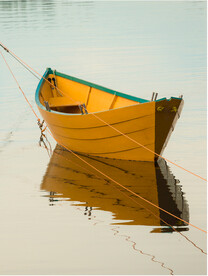 装饰画 抽象画 独木舟