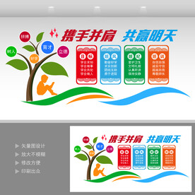 学校文化墙  