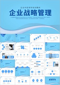 企业发展战略管理运营培训ppt