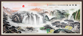 国画山水画