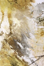 高端金色抽象画