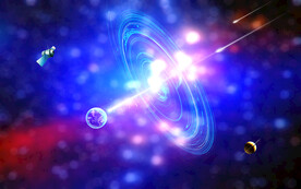 星空流星婚礼背景