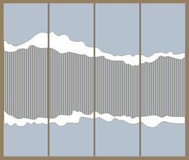 不锈钢 软包 硬包 屏风 简约
