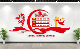 社会主义核心价值观文化墙