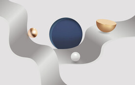 新中式3D背景墙