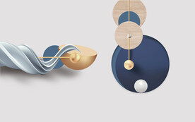 新中式3D背景墙