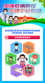 学校防疫海报