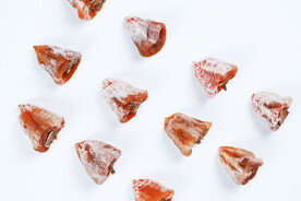 柿饼柿霜糖心流心柿饼特写