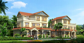 自建联排别墅 MAX+PSD