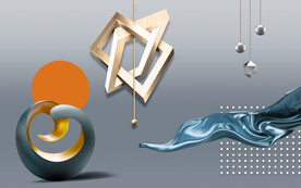 现代简约轻奢背景墙