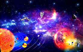 宇宙星空太阳系