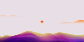 唯美地产山水海报背景墙