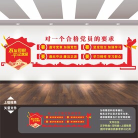 对合格党员的四个要求