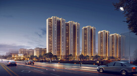 住宅沿街效果图