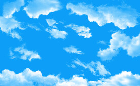 蓝天白云