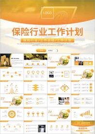 人身平安保险金融保险行业PPT