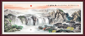 国画山水