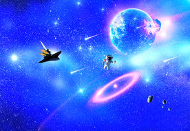 宇宙星球宇航员